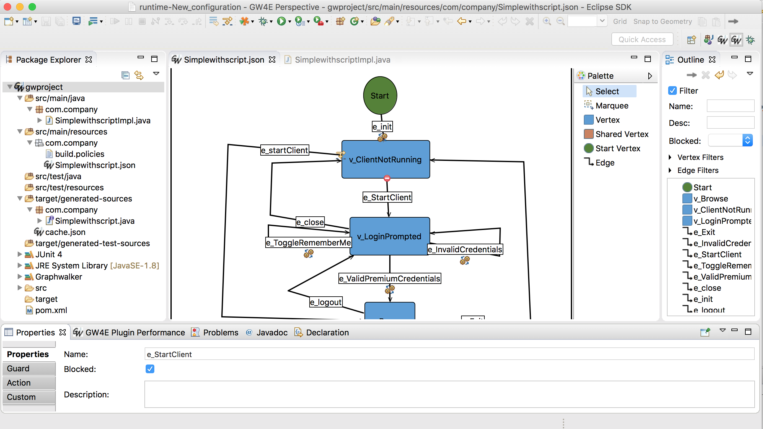 GW4E Graph Editor